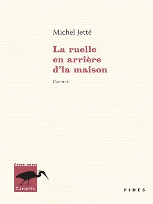 cover image of La ruelle en arrière d'la maison